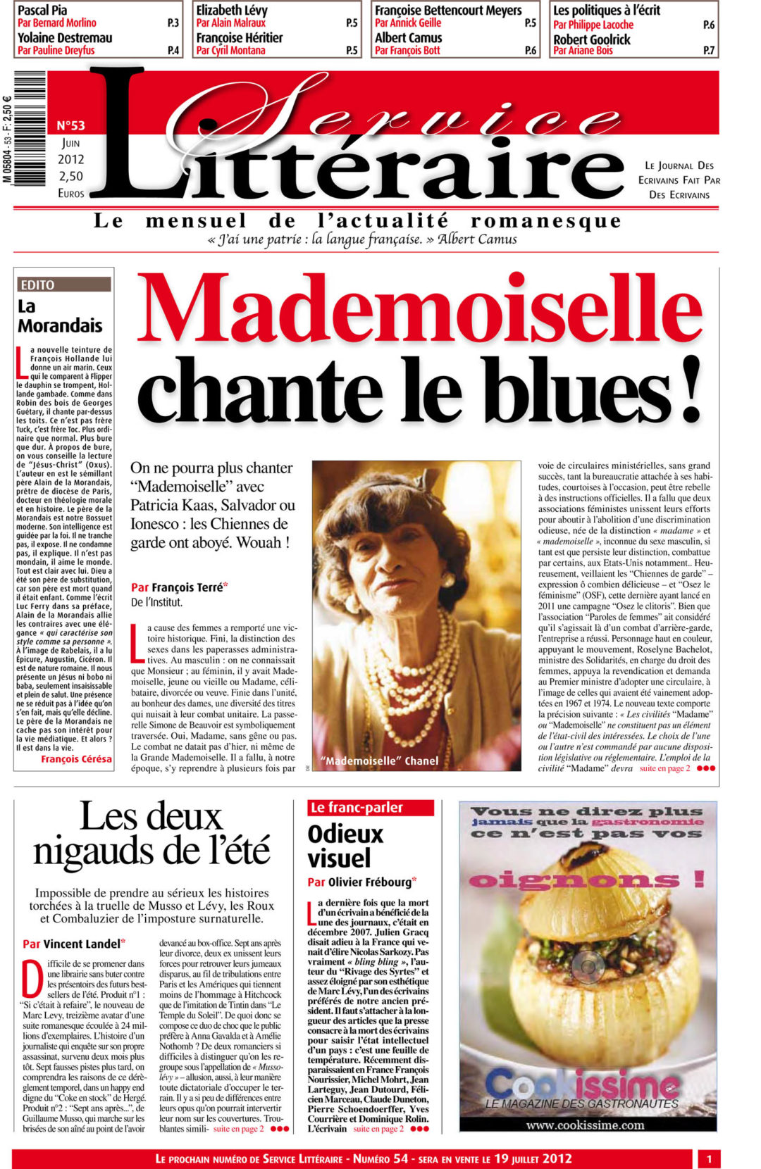 Mlle chante le blues