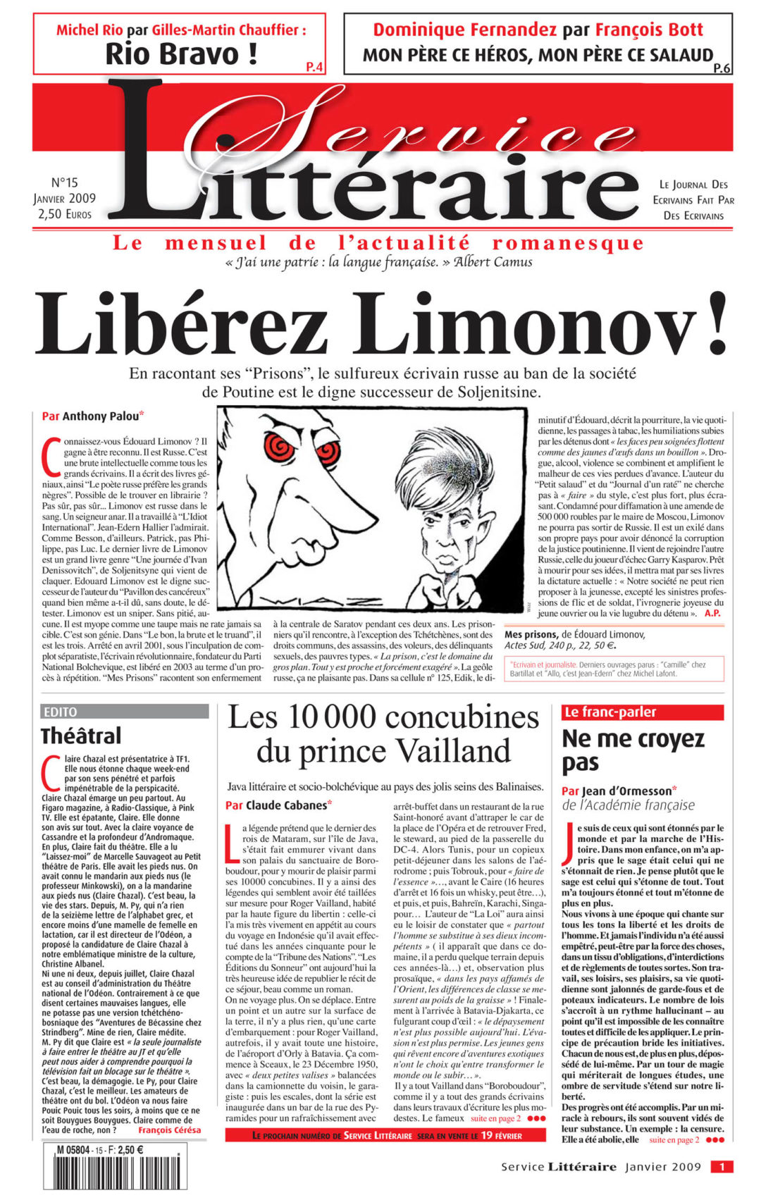 Libérez Limonov !