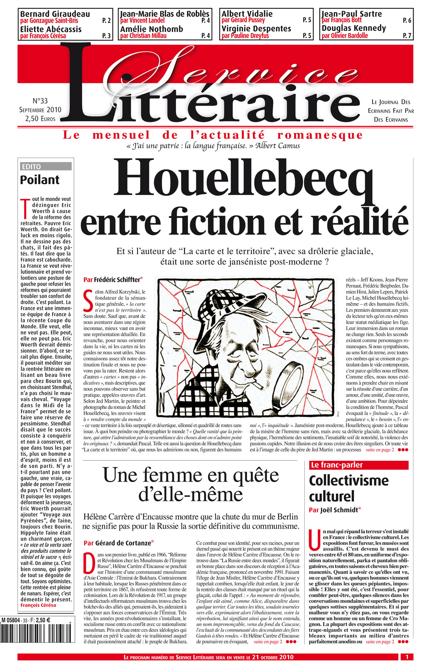 Houellebecq entre fiction et réalité
