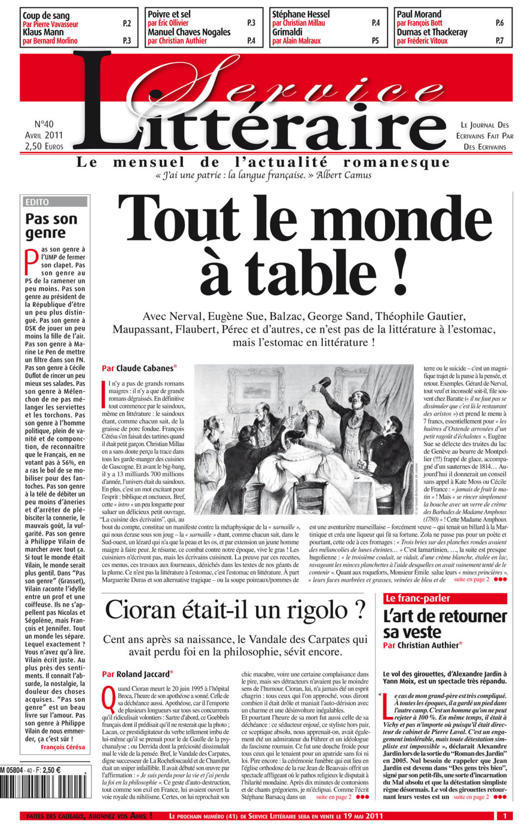 Tout le monde à table