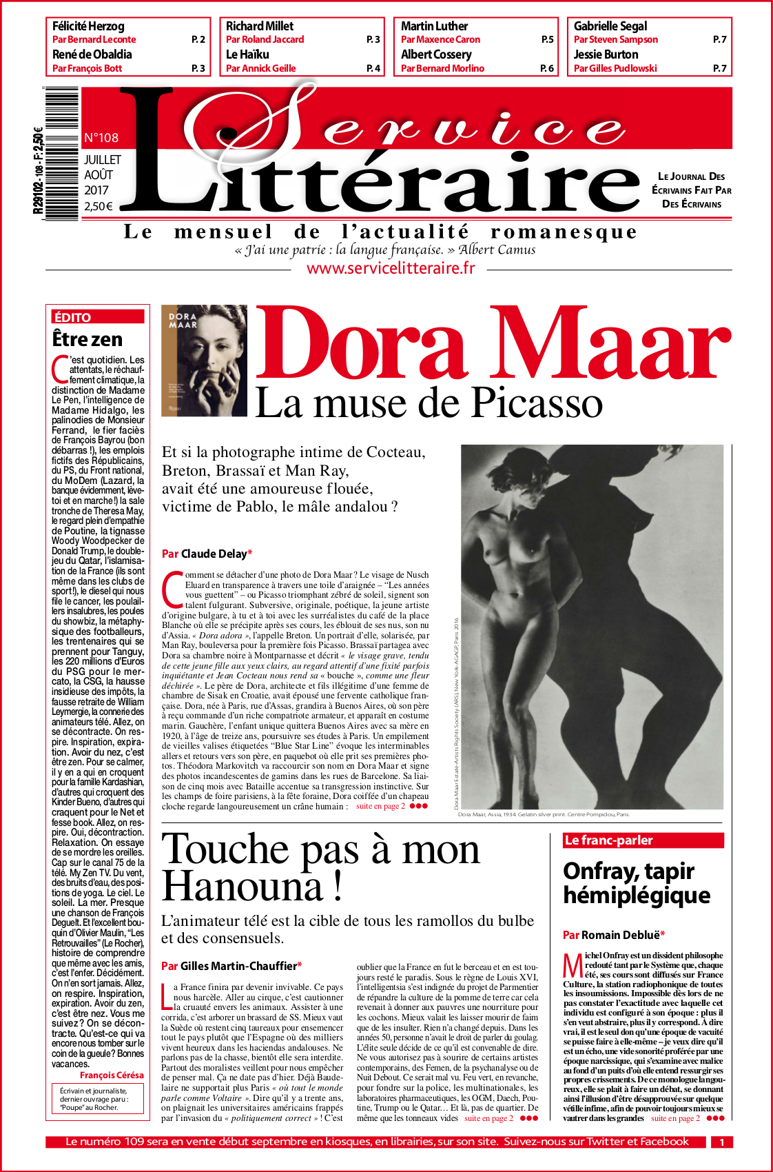 une Dora Maar 108 juillet 2017