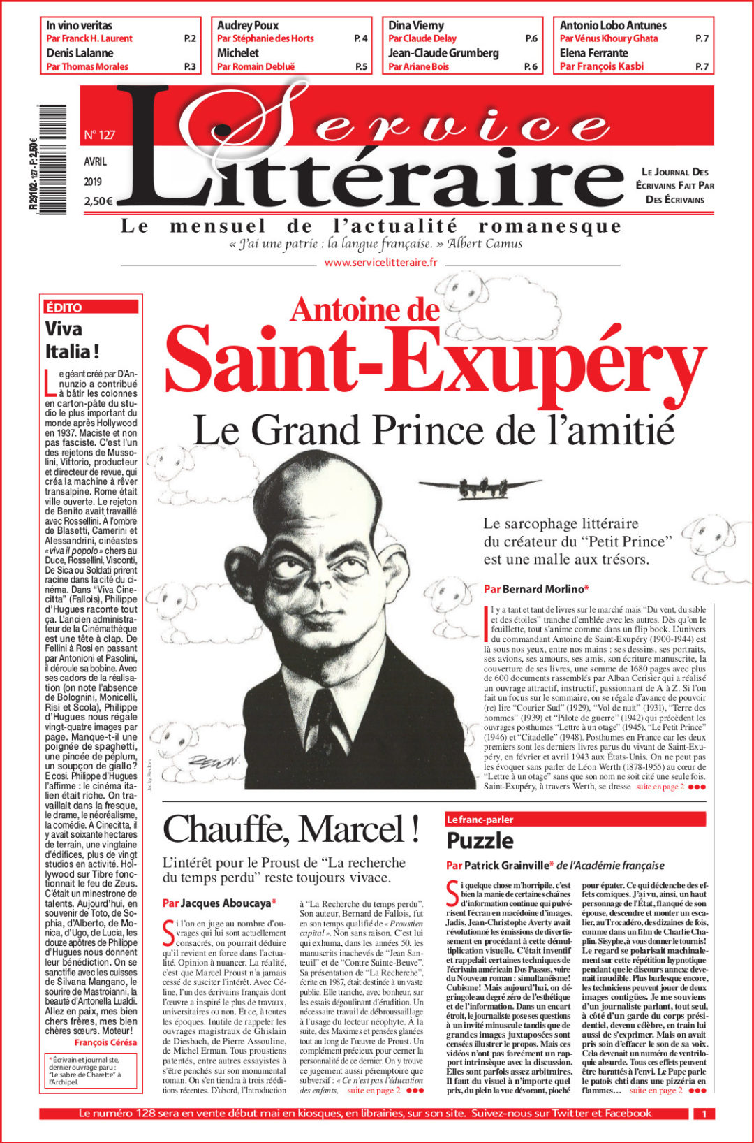 Saint Exupéry 127 avril 2019