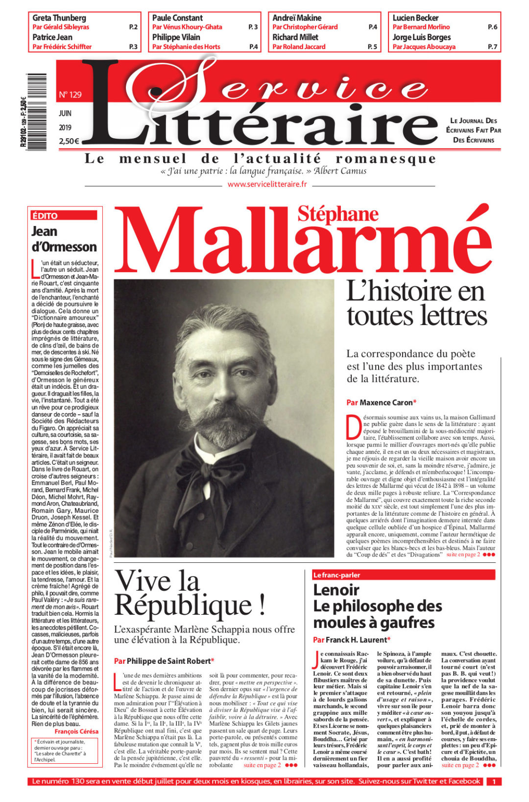 service_litteraire_129 Juin 2019 Mallarmé