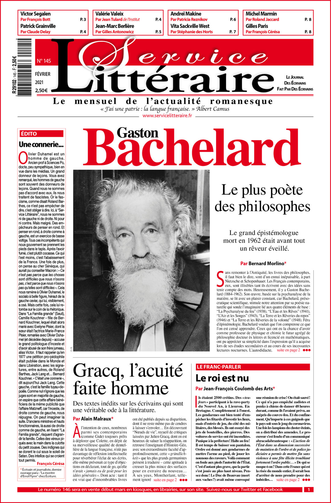 Une 145 Bachelard