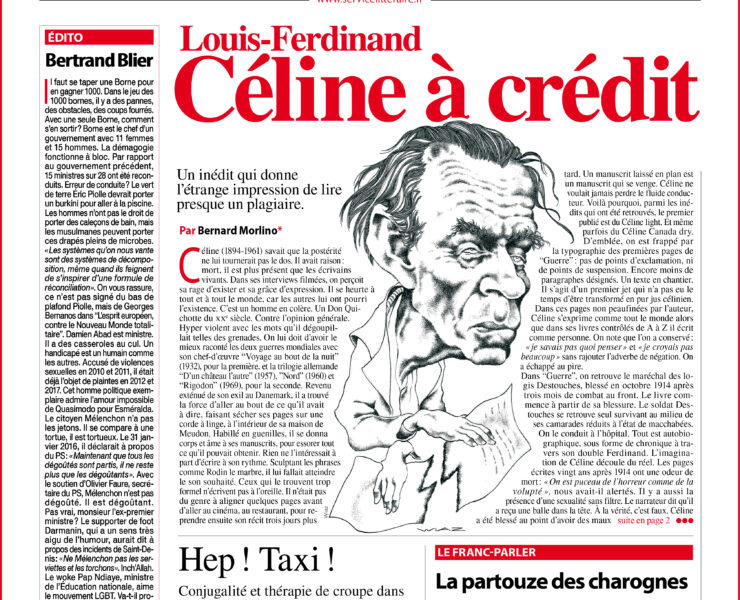 Une 161 Juillet Août 2022 Louis Ferdinand Céline