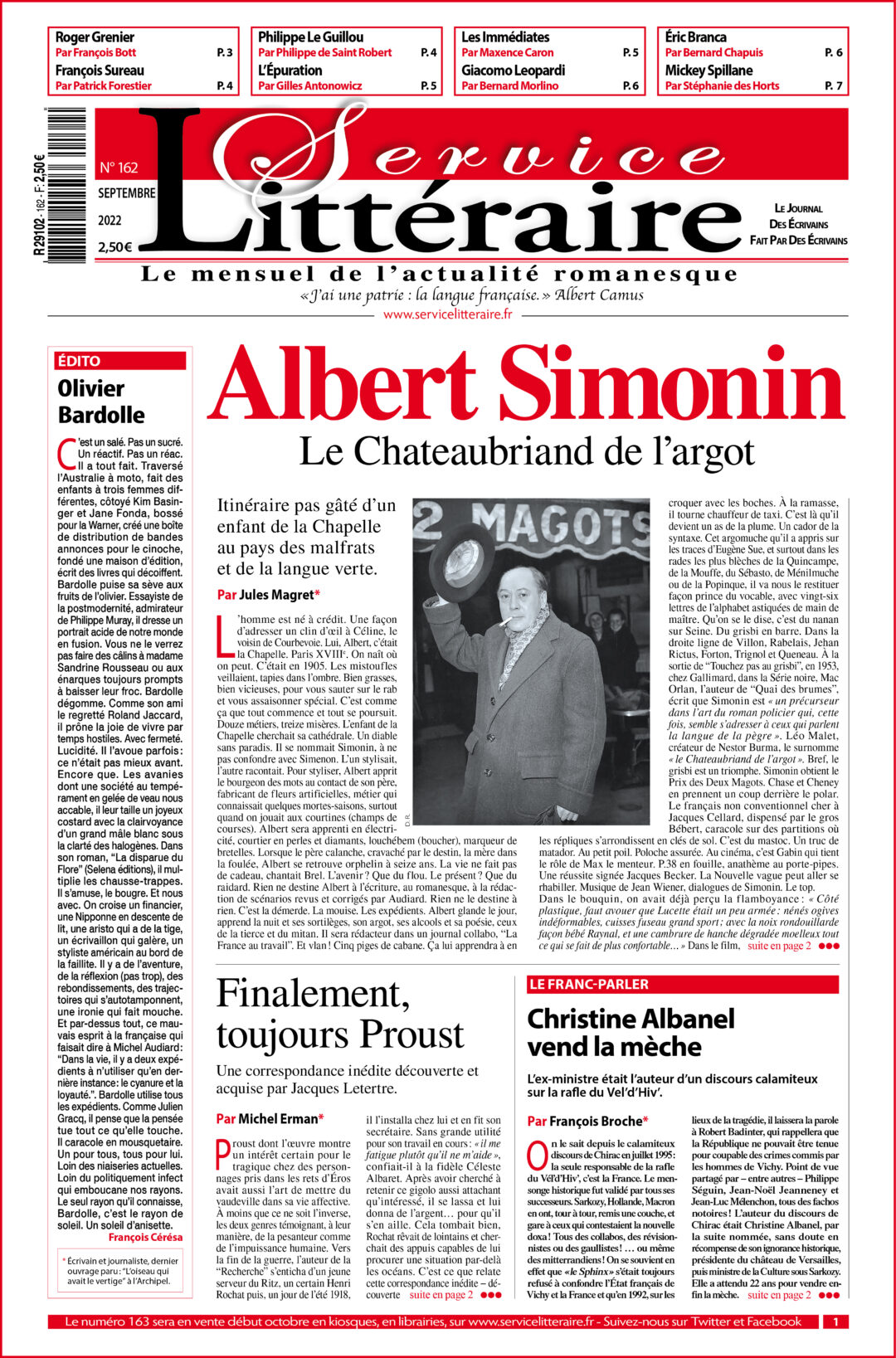 Une 162 Simonin Septembre 2022