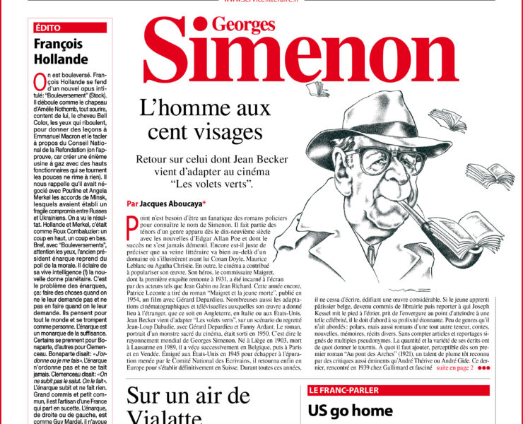 Une 163 Octobre 2022 Georges Simenon