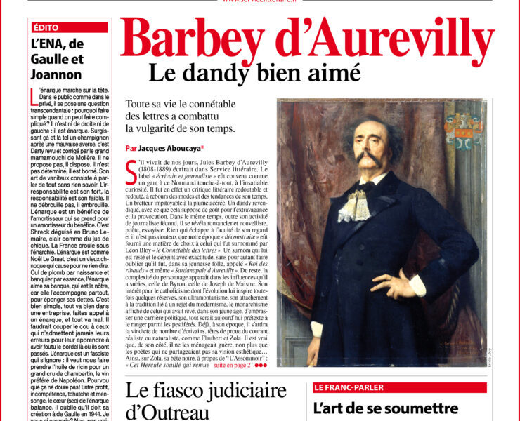 Une 167 Barbey d'Aurevilly Février 2023