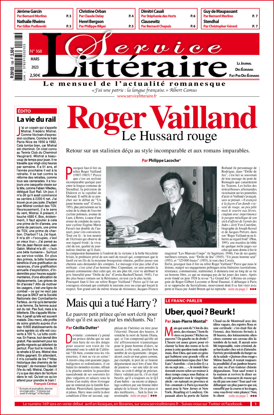 Une 168 Roger Vailland Mars 2023