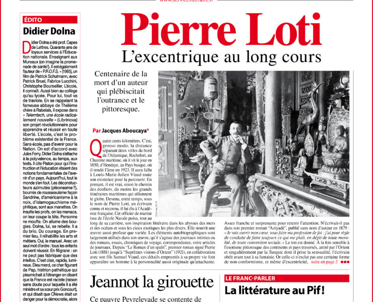 Une 173 Pierre Loti Septembre 2023