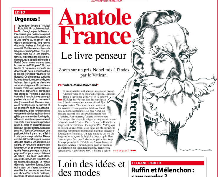 Une 186 Anatole France Novembre 2024