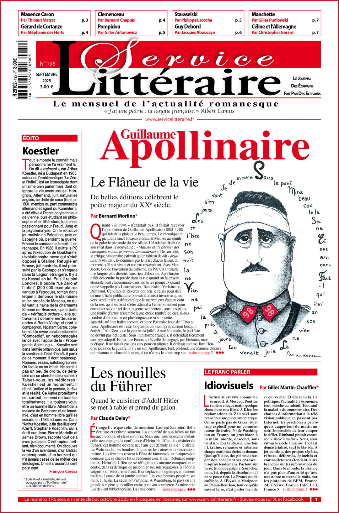 Numéro 195 - Septembre 2025 - Papier