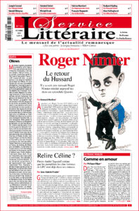 Une 196 octobre 2025 Roger Nimier