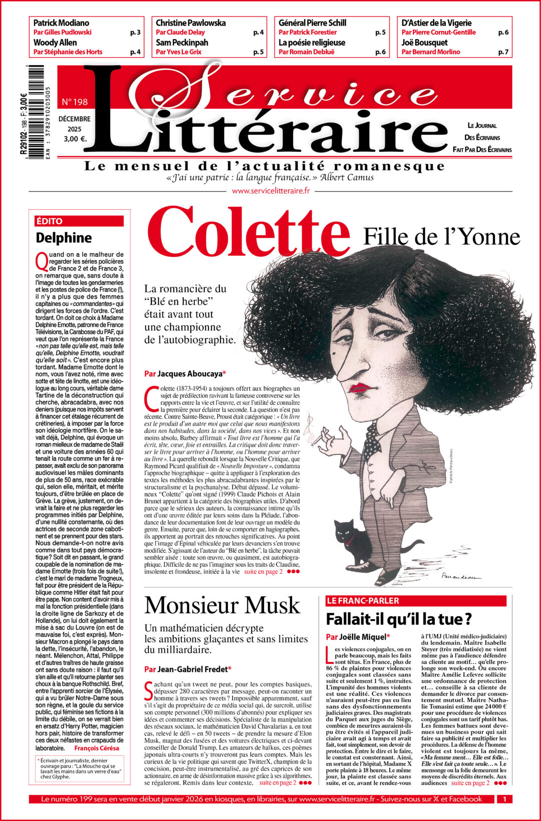 Une 198 Colette Décembre 2025